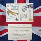 RAF FDC SC RAF Hendon signed Lord Balfour of Inchrye PC MC* WW1 flown in Bleriot