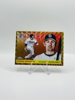 Adrian Gonzalez Gold Wave /50 - 2025 Topps Chrome Platinum