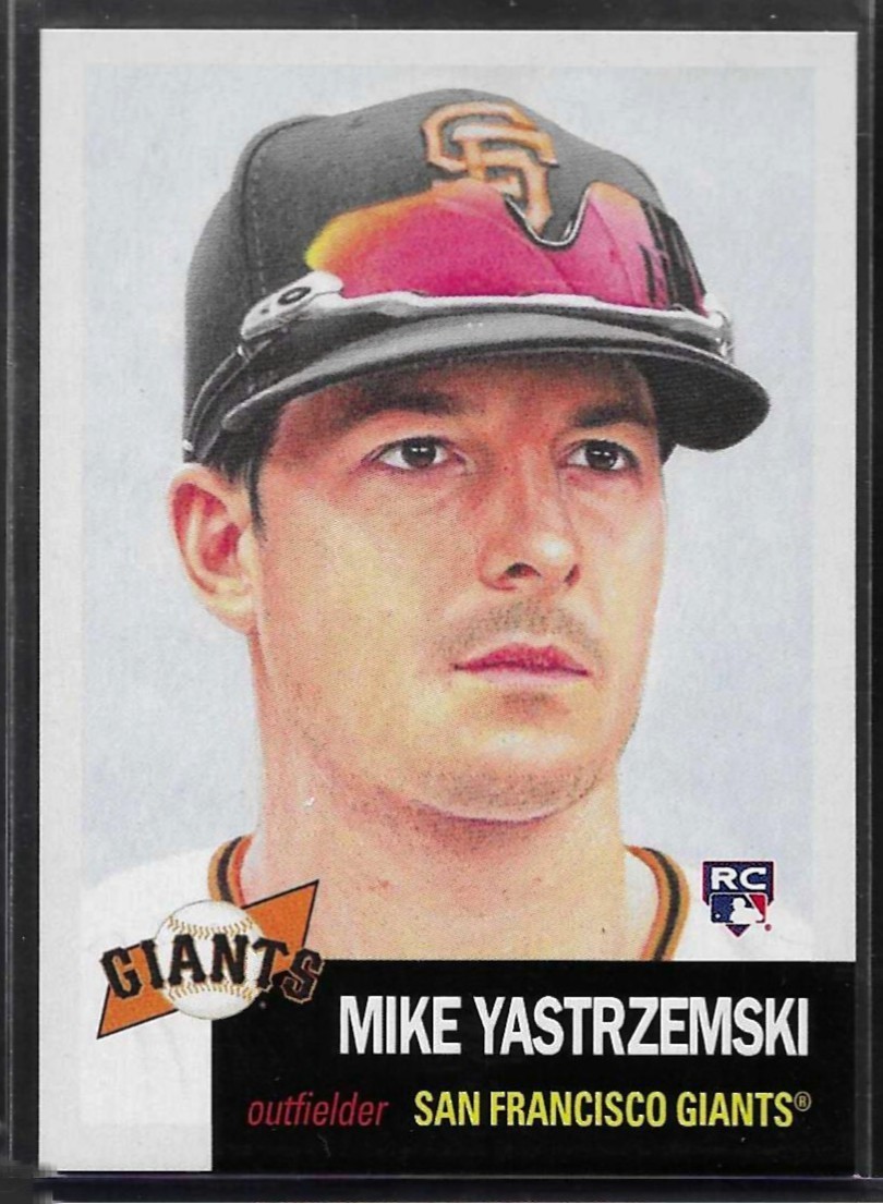 2019 Topps Living Set # 272 MIKE YASTRZEMSKI RC Rookie San Francisco Giants