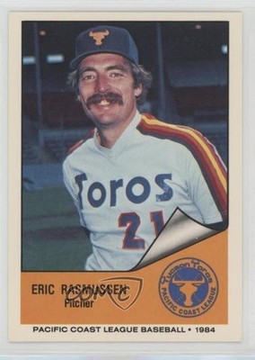 1984 Cramer Pacific Coast League Eric Rasmussen #49 5e9