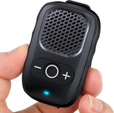 Wearable Bluetooth Speaker, 30H Working Time Clip-On Wireless Jobsite Pro Water-