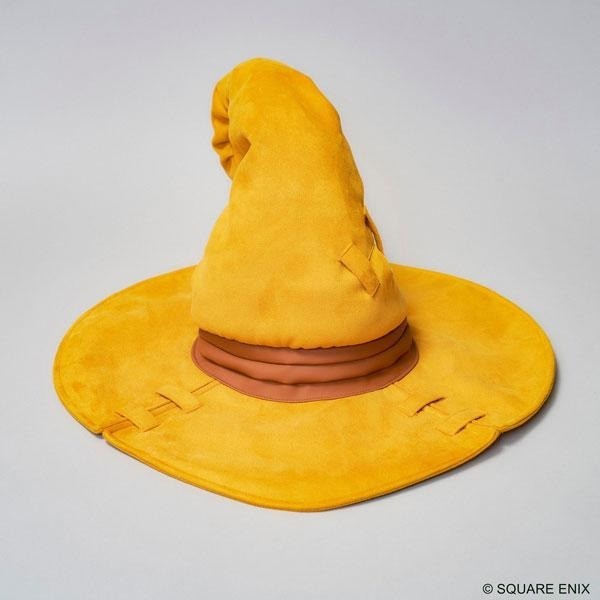 Final Fantasy IX FFXIX Vivi Ornitier Sombrero Cuadrado Enix Oficial Amarillo NUEVO