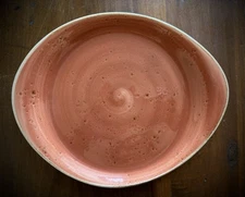 Steelite International Terracotta 9.75" x  8"  Freestyle Salad Plate England