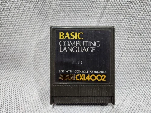 Basic Computing Language Atari CXL4002 (400/800/XL/XE) Fast Shipping! Authentic