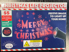 "Merry Christmas" Christmas LED Projector
