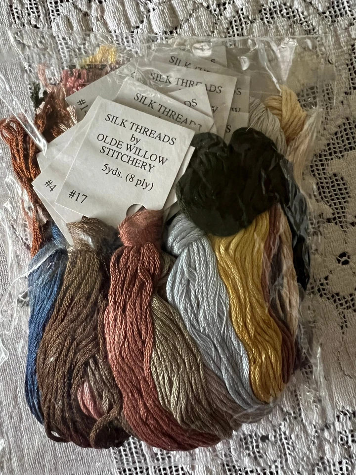 Olde Willow Thread Pack for Hannah Horsfall Ackworth Sampler - Image 2 of 2