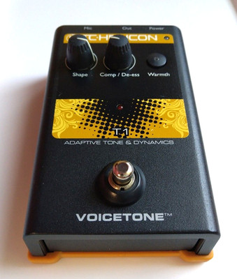 TC-Helicon Voicetone T1 Adaptive Tone & Dinamics Vocal Effektpedal GETESTET