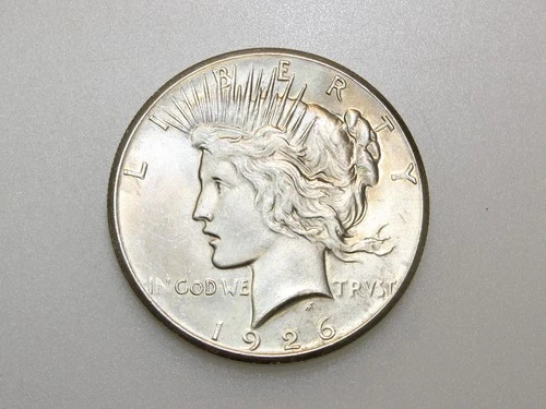 1926-P $1 PEACE SILVER DOLLAR CH/GEM BU