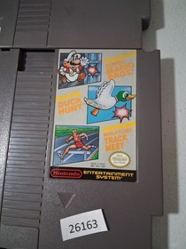 3 Nintendo games track & field 2, super team games, super mario  NES  bc21 26163