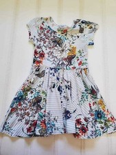 summer girls dress with flowers