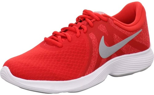 Nike Herren Revolution 4 Laufschuhe Sneaker Sport Training Fitness, ROT 45 EU - Bild 1 von 3