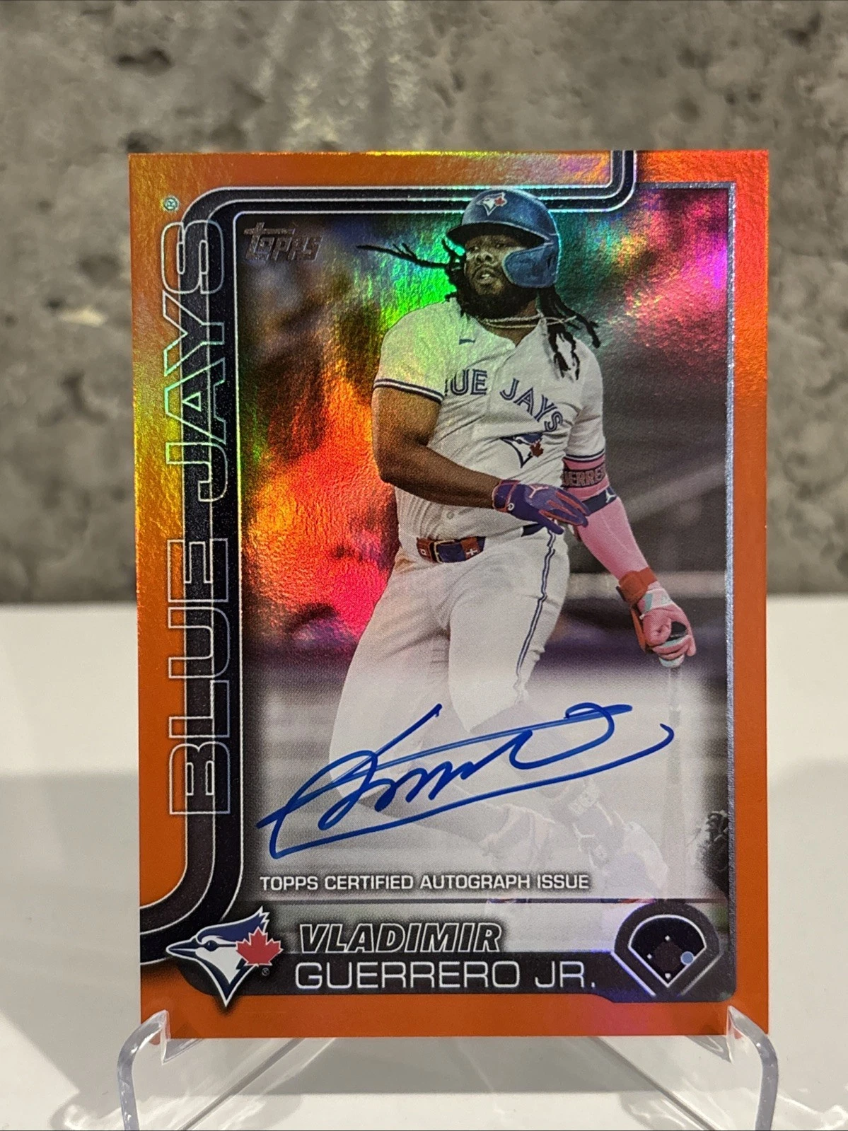 Vladimir Guerrero Jr. 2025 Topps #163 Flagship Real One Vladimir Guerrero Jr. 2025 Topps #163 Flagship Real One