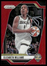 Elizabeth Williams /299 2024 Panini Prizm WNBA #24 Red Prizms Chicago Sky