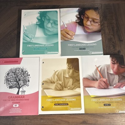 First Language Lessons & Workbooks Grammar For The Well Trained Mind Level 3 & 4