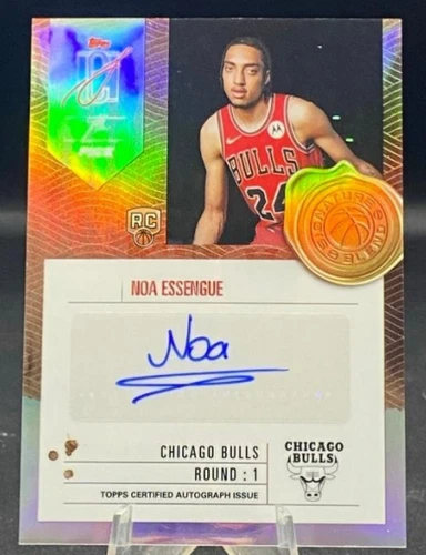 2025 Topps Signature Noa Essengue Base (RAW)
