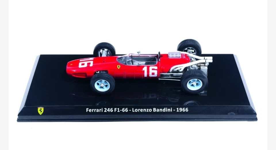 F1 Ferrari 246 F1-66 - Lorenzo Bandini - 1966 - 1:24 - Immagine 2 di 2