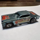1969 HOT WHEELS REDLINE Mongoose Funny Car Light Blue Plymouth Duster Rare Find!