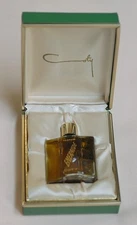 Vintage 60s? * EMERAUDE by COTY *  splash PURE PARFUM 1/4 oz 7,5 ml  OLD VERSION