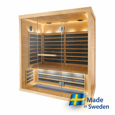 Tylö Infrarotkabine T-825  Premium Wärmekabine 2-3 Personen Made in Sweden Grau