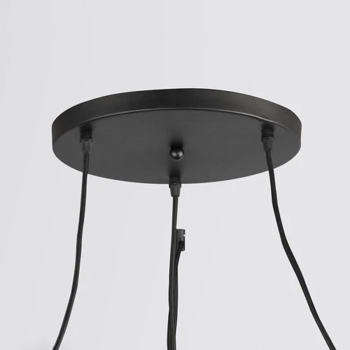 Maxim 12123 Early Electric 3 Light 11-3/4"W Suspension Multi - Black - Picture 2 of 4