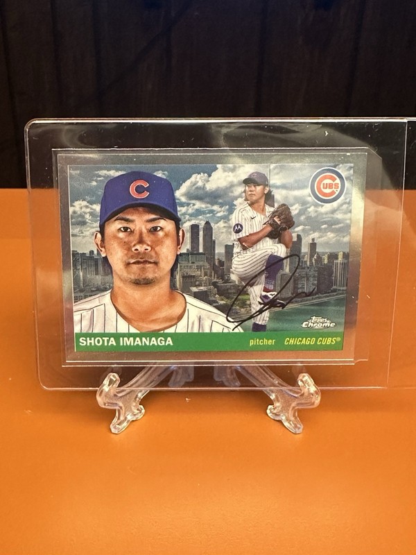 ⚾️2025 Topps Platinum Anniversary City Variation Shota Imanaga. Chicago Cubs⚾️