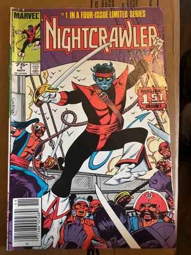 Nightcrawler #1 F/VF 1985 Marvel Comic