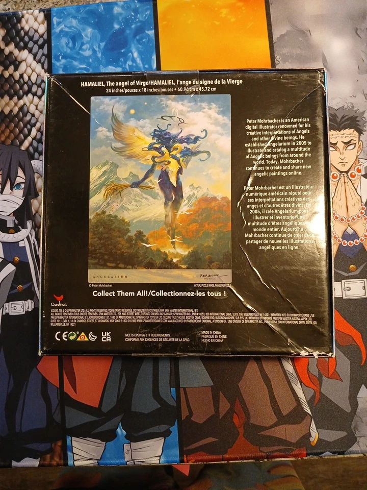 Hamaliel, El Ángel de Virgo Efecto Lámina Metálica 500 Piezas Puzzle Caja Sellada Foto 4 de 4