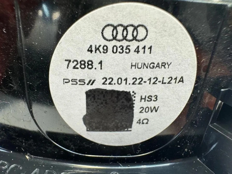 AUDI A6 Avant 4F5, C6 Haut-parleur Sonore de Porte Arrière Gauche 31152857 - Photo 1/2