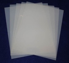 Mylar 14 Mil Blank Sheets  5 Pieces - 8.5 x 11 Inches