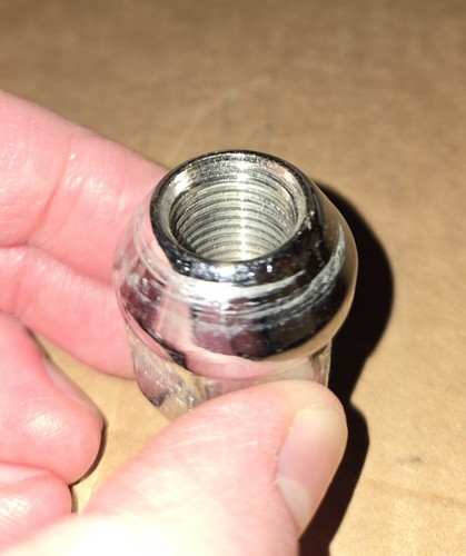 American Muscle: Ford Mustang-1979-2014 Chrome Low Profile Acorn Lugnuts 1/2-20 - Picture 4 of 5