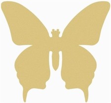 Wooden Butterfly Shape, Unfinished Shape, Wood Cutout, Wooden Paintable