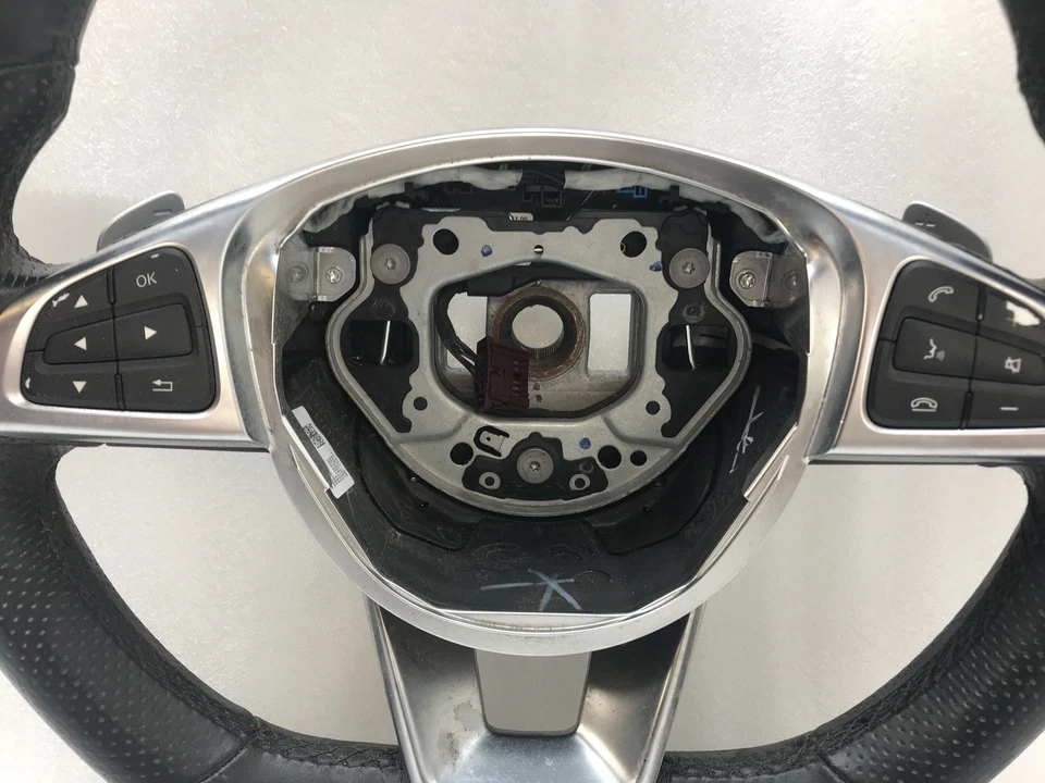 2016-2019 MERCEDES GLE CLASS Black Steering Wheel - 00246023039E38 OEM - Image 2 of 4