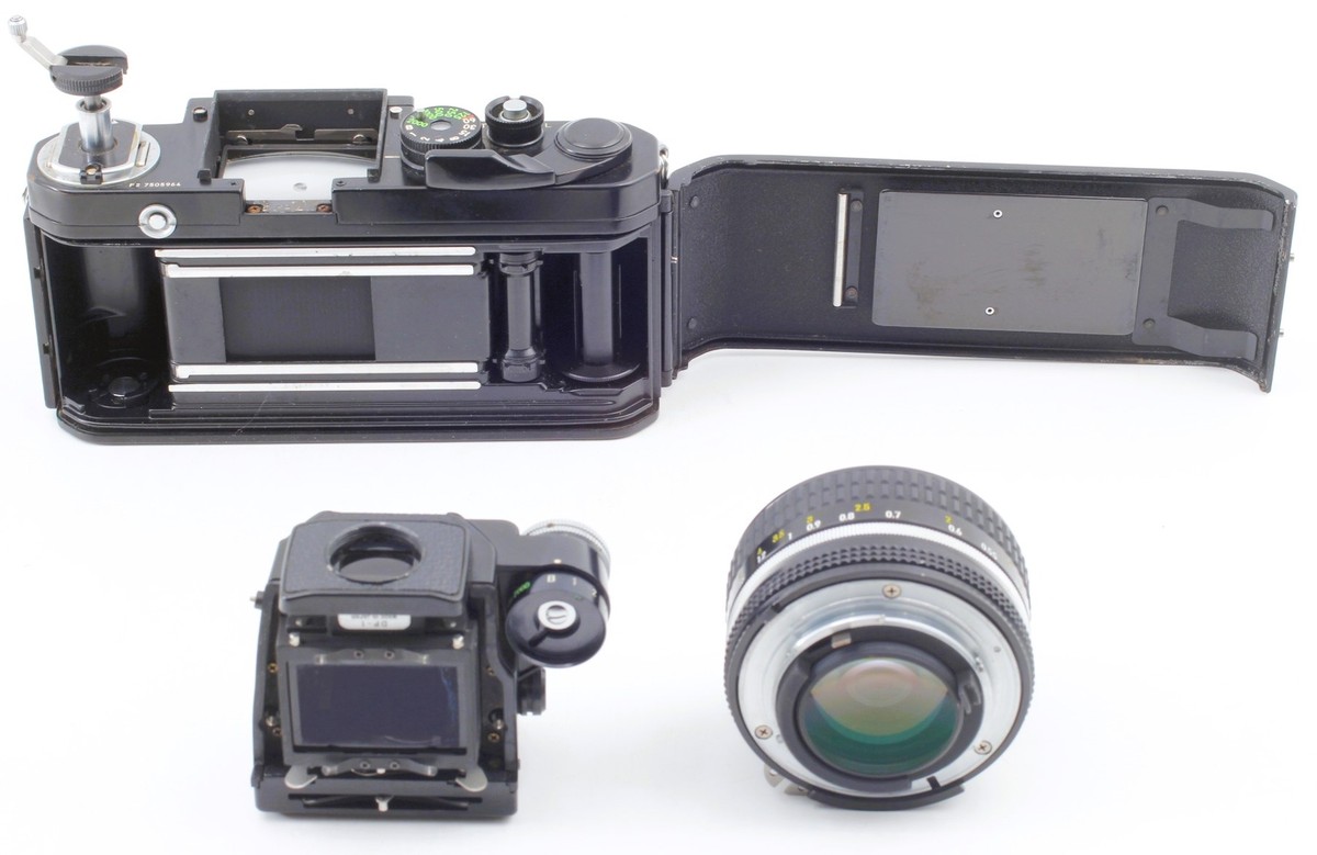 MINT] Nikon F2 Photomic DP-1 Black body + NIKKOR Ai 50mm f/1.4 