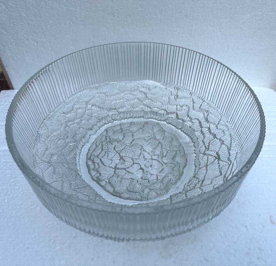 Vintage Retro Ravenhead Topaz Table Fruit Punch Trifle Bowl Titan P1299