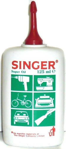 Olio Per Macchina Da Cucire SINGER Domestica 125ML, Spedizione Gratuita - Foto 3 di 3