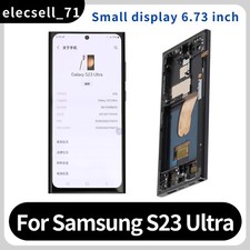 Small OLED For Samsung Galaxy S23 Ultra S918U/W Display Screen Black Replacement