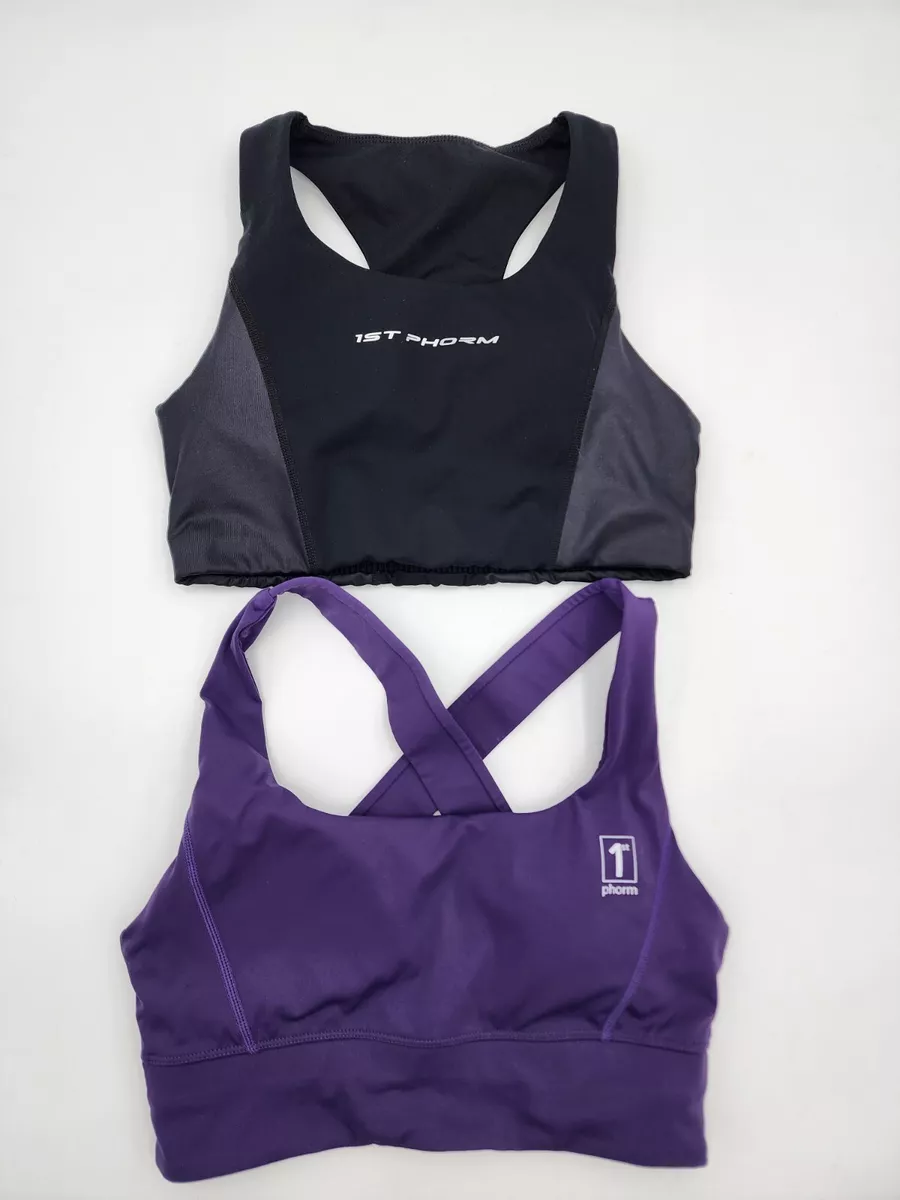 1st Phorm Sports Bra High Impact Set Women's Size Small