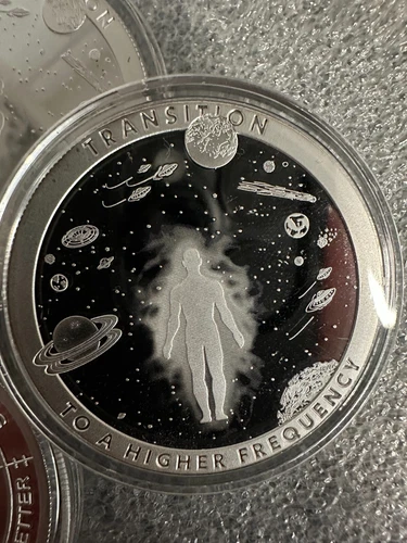 TRANSITION #2 OF 5 PROOF LIKE MINIMINTAGE 1oz 999 Silver Chautauqua Envision