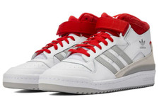 Adidas Originals Forum Mid FY6819 White Red Grey Kids