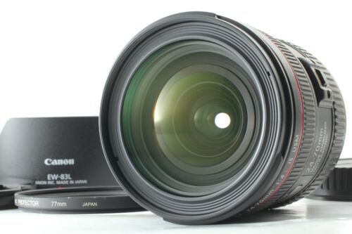 [Almost Unused Hood] Canon EF 24-70mm f4 L IS USM Zoom Lens 