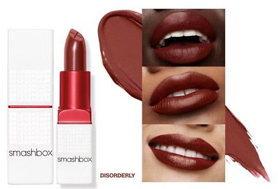 Smashbox Be Legendary Prime & Plush Lipstick DISORDERLY Shade Full Sz 0.11oz NIB
