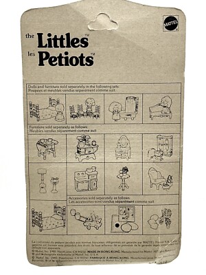 Mattel The Littles Toy Doll House Cast Metal 1794 Oven Stove - New