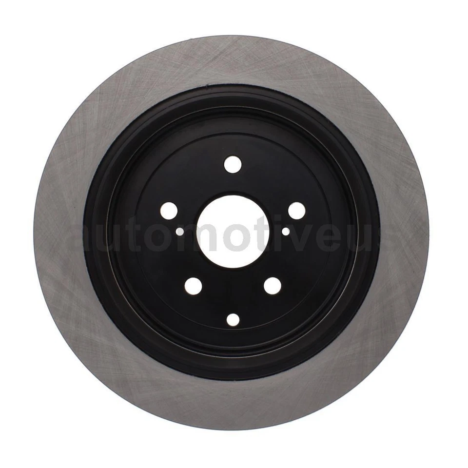 Rear Disc Brake Rotor 2X Centric For Toyota Highlander 2015 2016 2017 2018 2019 - Image 3 of 4