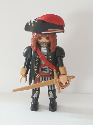 Personnage Pirate Playmobil Catégorie 1 Réf 65 - Vintage, Origine Allemagne - Occasion Très Bon état