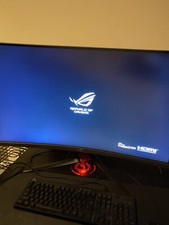 ASUS 31.5  Curved Gaming Monitor WQHD 1440p 144Hz