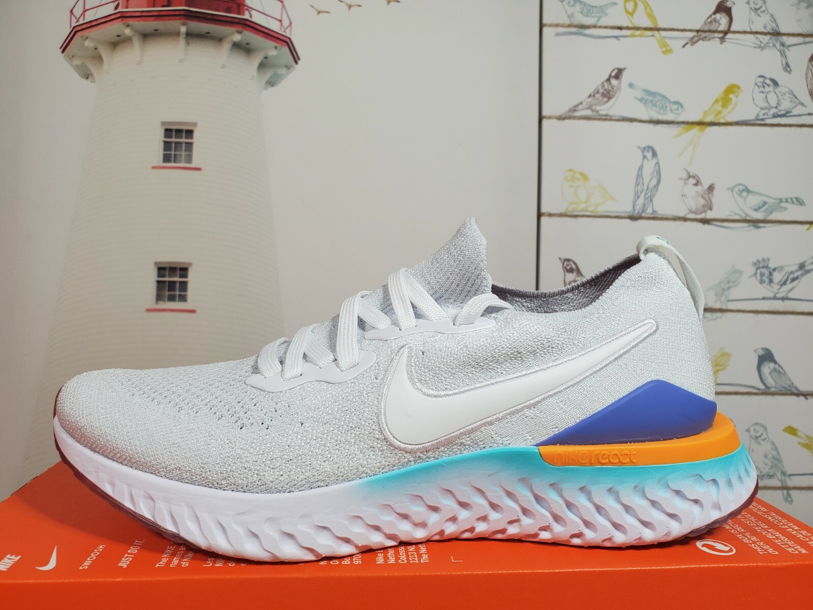 nike epic react flyknit ebay