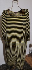 Jessica Landon Navy & Yellow T-shirt Dress ~ Sz 34