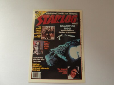 WCM Inc ''STARLOG No34'' #20 1993 Sci-Fi Magazin Trading Card
