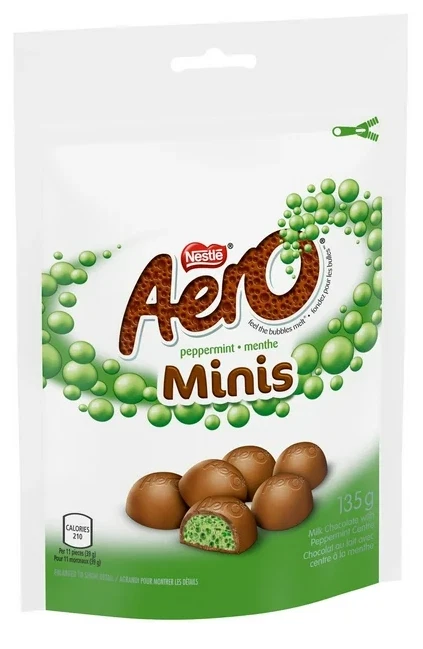 Nestle Aero Peppermint Milk Chocolate Minis, 135g - Image 3 of 4