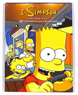 Die Simpsons - Staffel 10 (4 Discs) DIGIPACK DVD